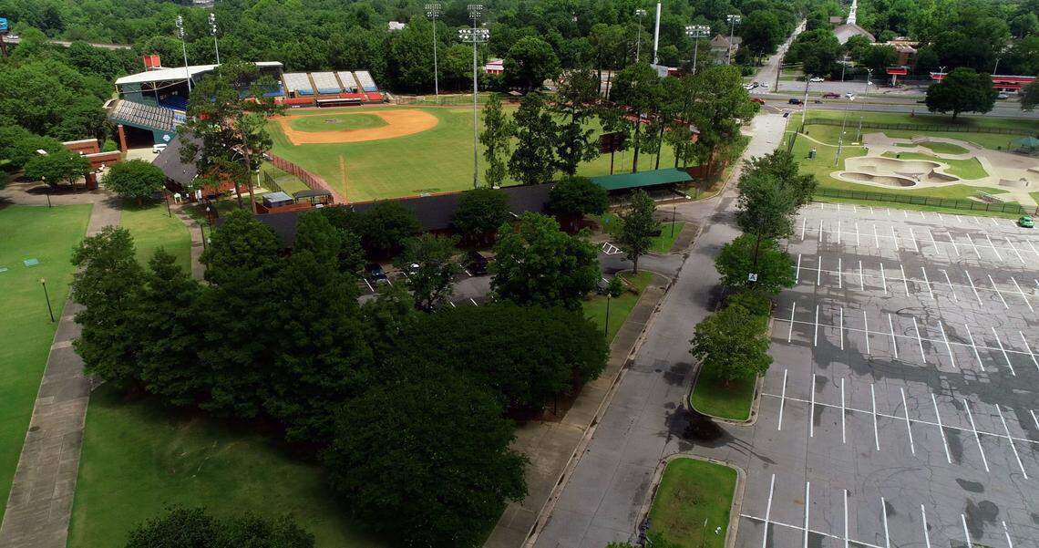 City and state leaders this year removed a covenant that precluded developing the corner of Columbus’ South Commons around the Golden Park baseball stadium. The portion from which it has been removed is west of the Civic Center’s entrance road and south of Fourth Street (Victory Drive) to the Chattahoochee River. The rest of the South Commons remains under the state covenant, they said. 05/19/2023