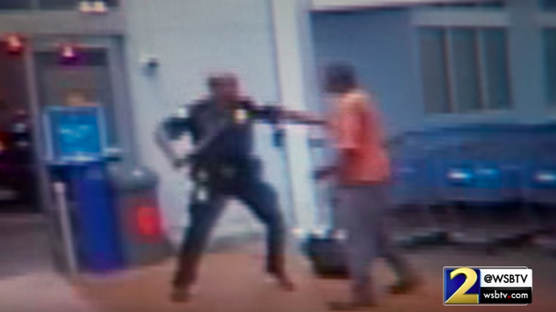 A former Atlanta police officer was sentenced to five years in prison for beating a man in Walmart over what he thought was a stolen tomato.