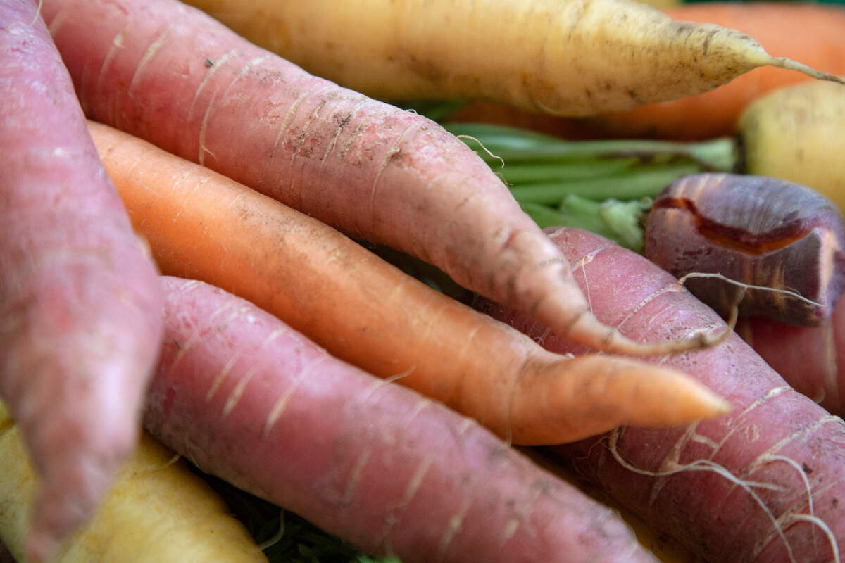 Fresh produce is given to participants of the “Cooking Matters” class at The Food Mill in Columbus, Ga. on March 14, 2022. The course teaches residents how to utilize fresh and local produce.
