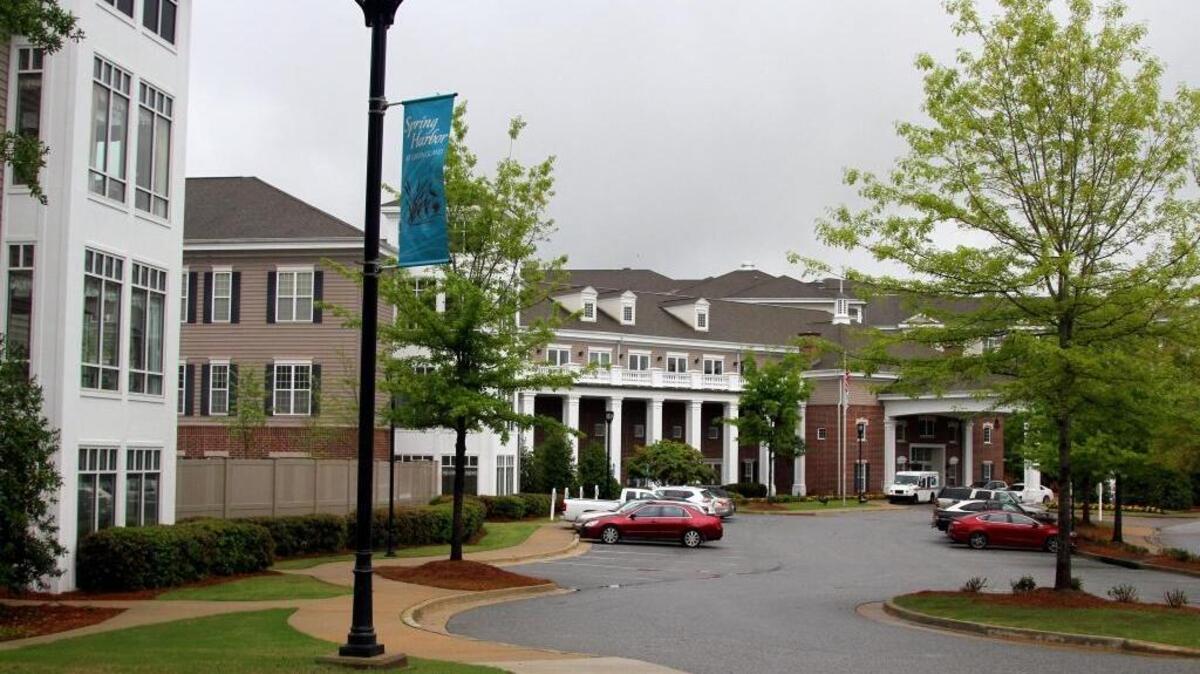 Spring Harbor retirement community at Green Island located off River Road in North Columbus.