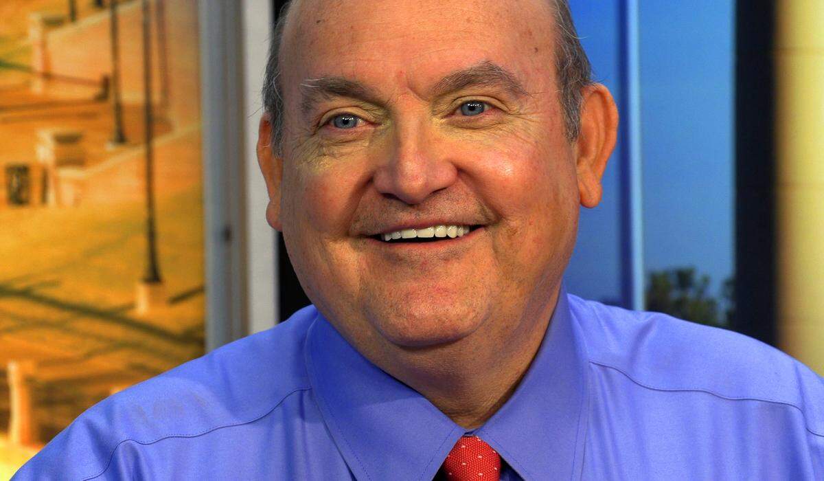 Chuck Leonard, pictured a few days before he retired Dec. 20, 2019, was a newscaster and reporter for 38 years at WTVM in Columbus, mostly as the morning co-anchor. 