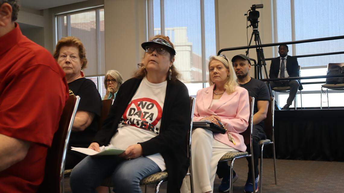 Most residents speaking to Columbus Council oppose data center, but a few are for it