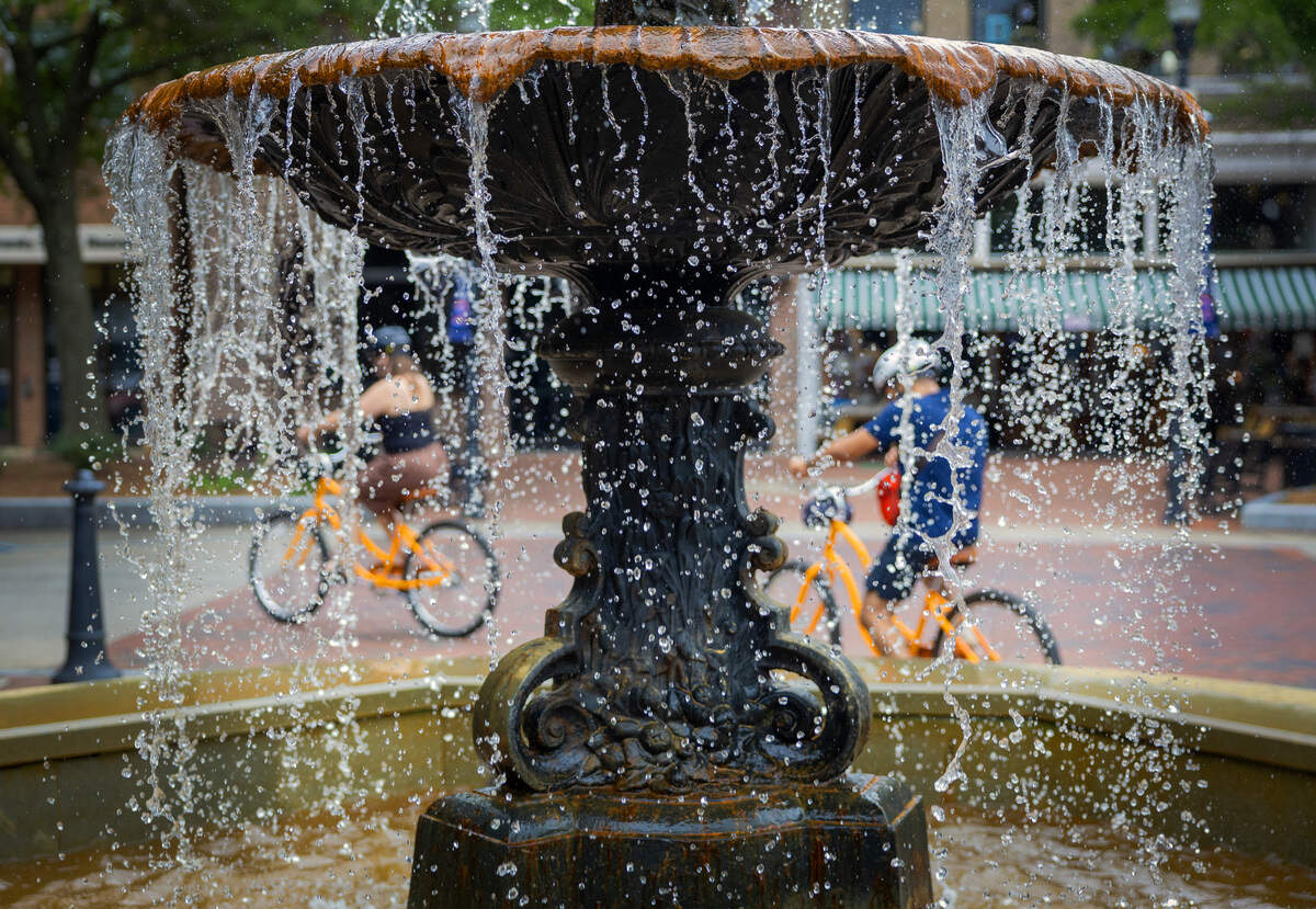 The promenade in the novel “Theo of Golden” is much like Broadway and its median in downtown Columbus, and the story’s protagonist sits every day on a bench by the Fedder, a historic fountain like those around Columbus, nicknamed the Fountain City.