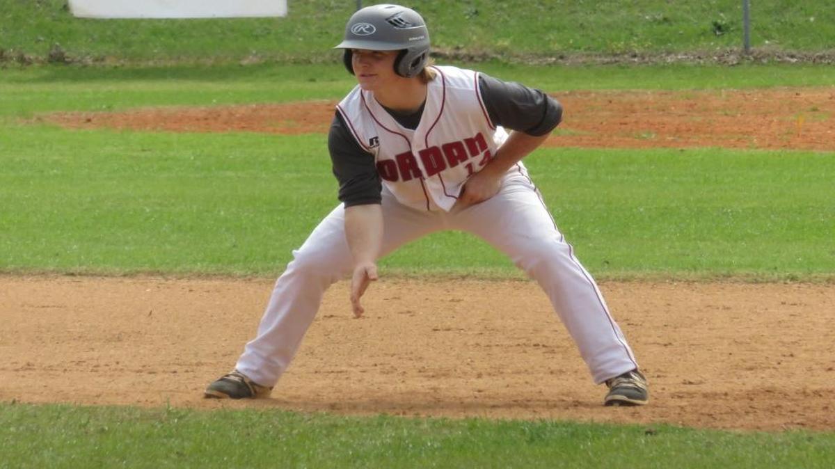 Jordan’s John Kropaczewski was one of two Red Jackets baseball players selected to the All-Region First Team.