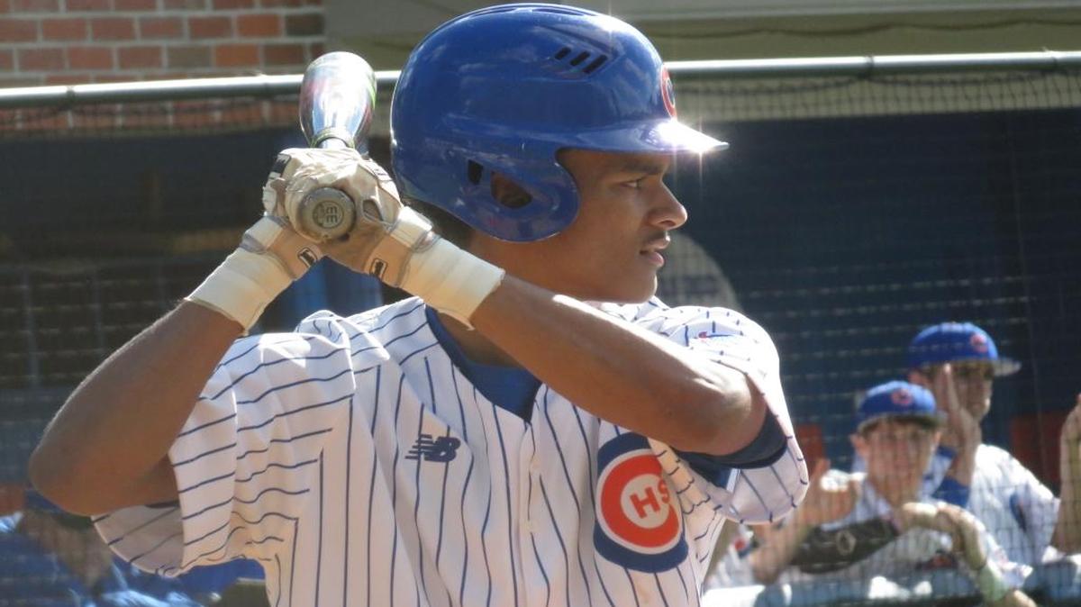 Columbus center fielder Robbie Tillman’s walk in the bottom of the sixth set off a wild string of plays that ultimately led to Tillman scoring the deciding run in Columbus’ victory over Hardaway on April 6, 2017.