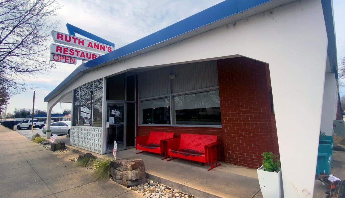 Ruth Ann’s Restaurant in Columbus, Georgia has a meatloaf inspired by former President Donald Trump. 02/29/2024