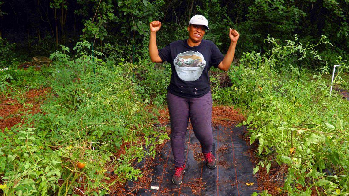 Her small urban farm in Columbus ‘breaks down barriers’ one vegetable at a time
