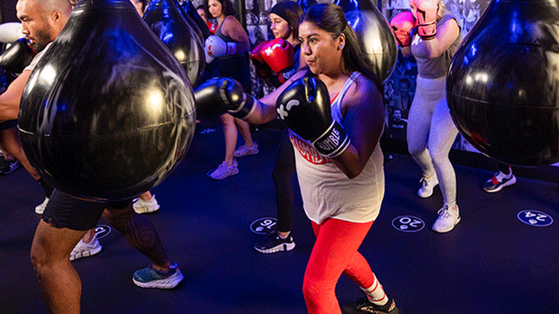 Rumble Boxing will bring a 45-minute workout to Midcity Yards in Columbus later this year.