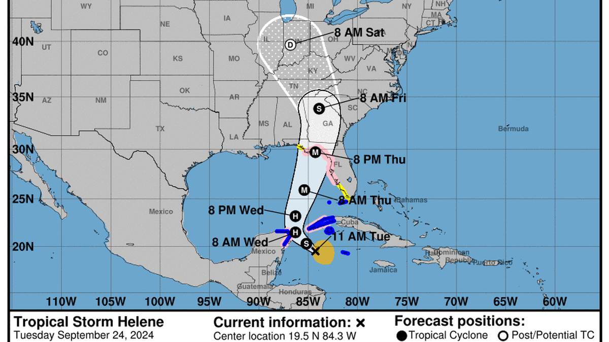 State of emergency declared in Georgia ahead of Hurricane Helene. What to know.