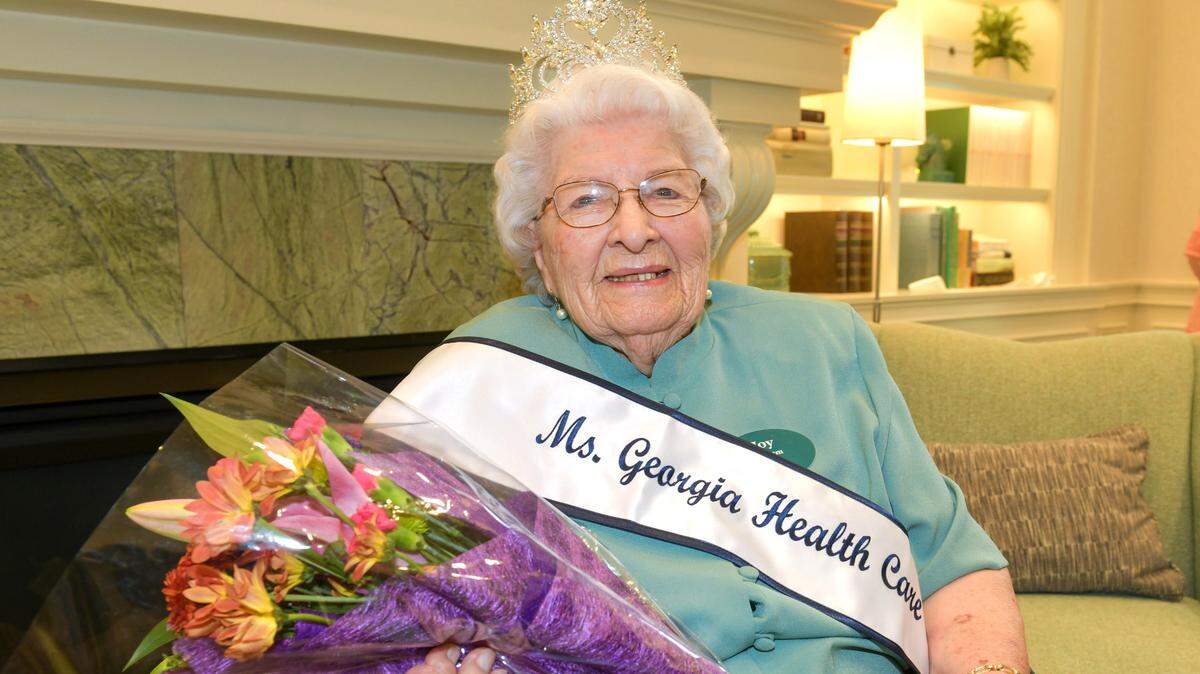 Joy Graham of Spring Harbor at Green Island retirement community in Columbus has been crowned the 2022 Ms. Georgia Health Care Association. 09/08/2022