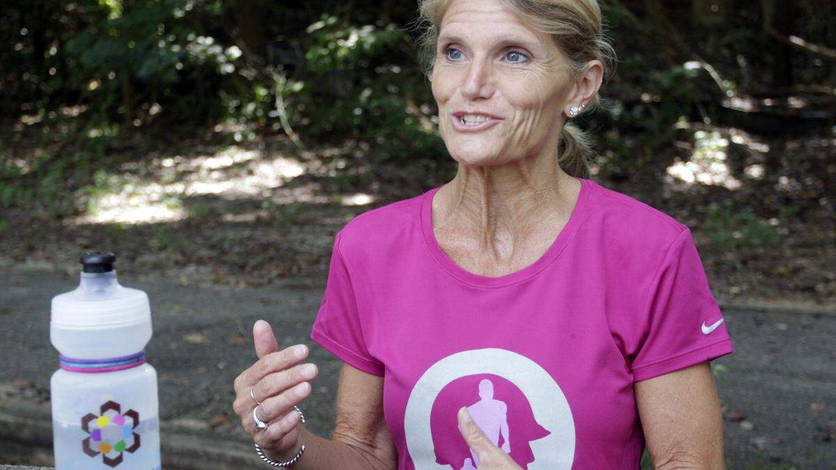 ROBIN TRIMARCHI rtrimarchi@ledger-enquirer.com 
 Carolee Luther, president of Columbus Roadrunners, discusses how to run safely during the hot summer, and fall, months. 07.29.15