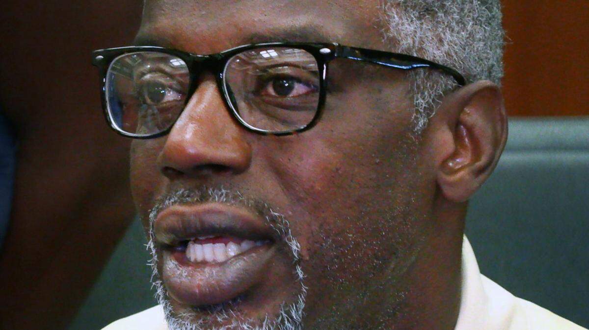 Robert Martin, shown in August 2022, has resigned as the head football coach at Kendrick High School.