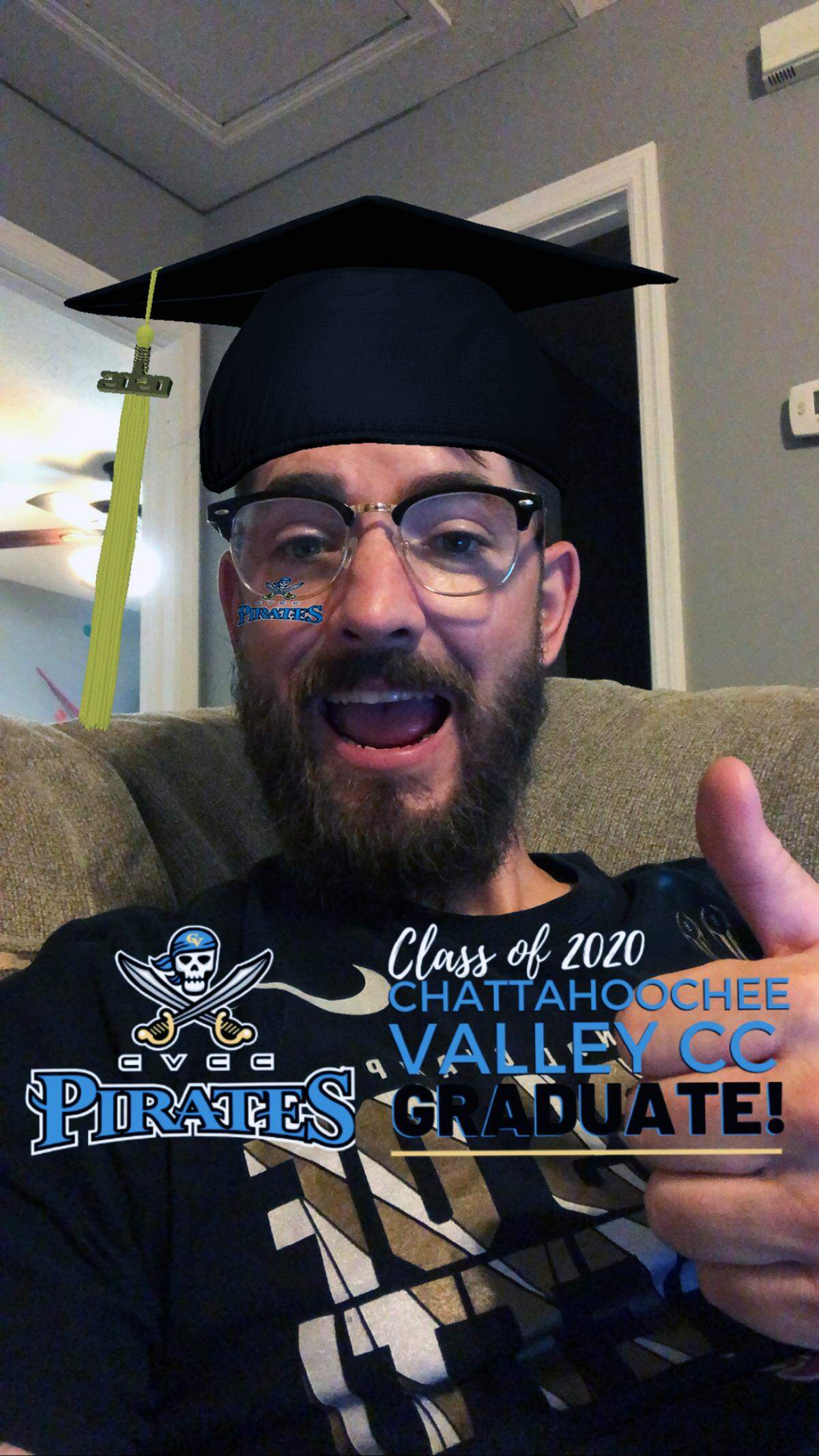 Randy Murphy graduated at the top of his class in 2020 from Chattahoochee Valley Community College after dropping out of Central High School in 2000 during the summer before his senior year.