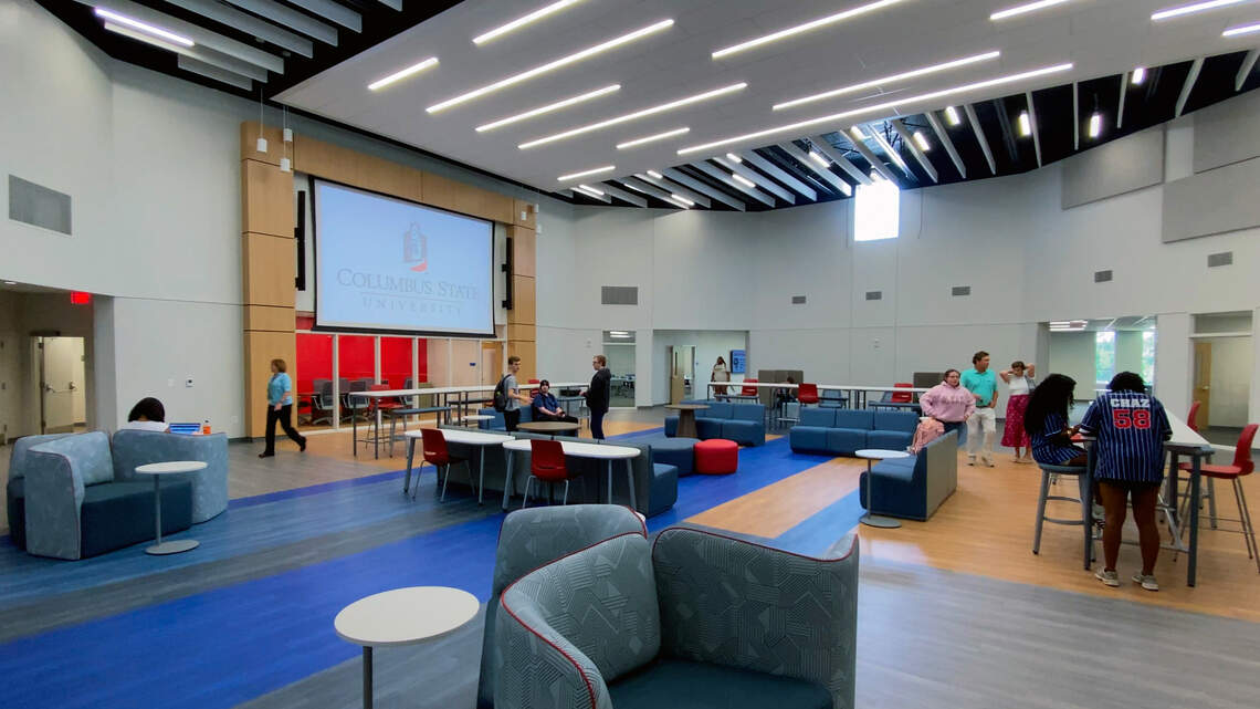 ‘Enjoy — and wow.’ Columbus State celebrates $4.8 million renovation of student center