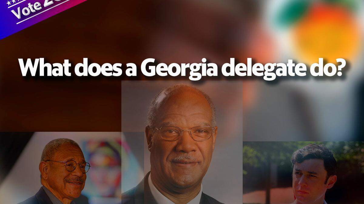 Sanford Bishop, Calvin Smyre, and Jon Ossoff are among the Georgia delegates to the Democratic National Convention in Chicago in August.