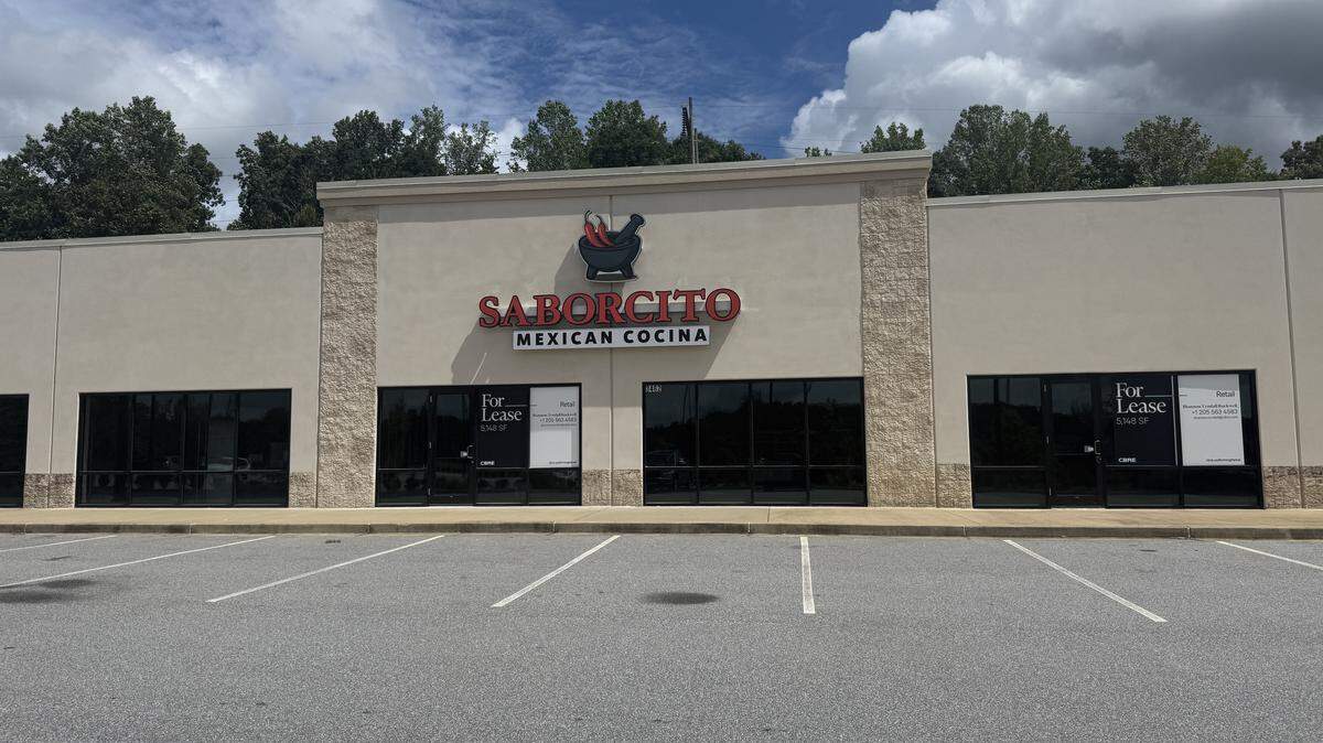 Saborcito Mexican Cocina is scheduled to open in Phenix City in November. The address is 3462 Crosswinds Drive, Suite C, off Highway 431, next to Renfroe’s Market, directly across from CVCC and Café 431.