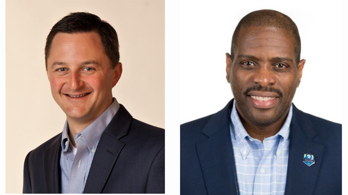 Ross McDuffie, left, is leaving his role of general manager of the Columbus Ledger-Enquirer and Macon Telegraph in June 2020. Rodney Mahone, right, is returning to Columbus as president of the two papers, among other responsibilities within McClatchy.