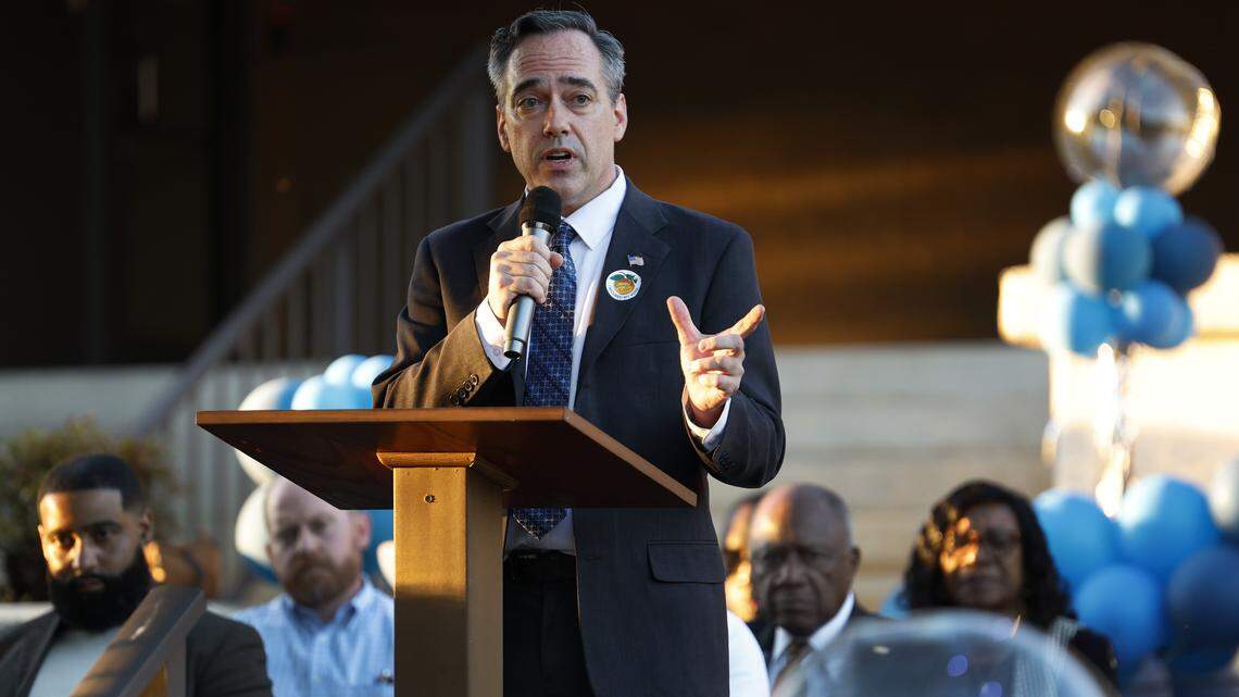 PSC candidate visits Columbus as early voting kicks off. What issues matter to Columbus voters?