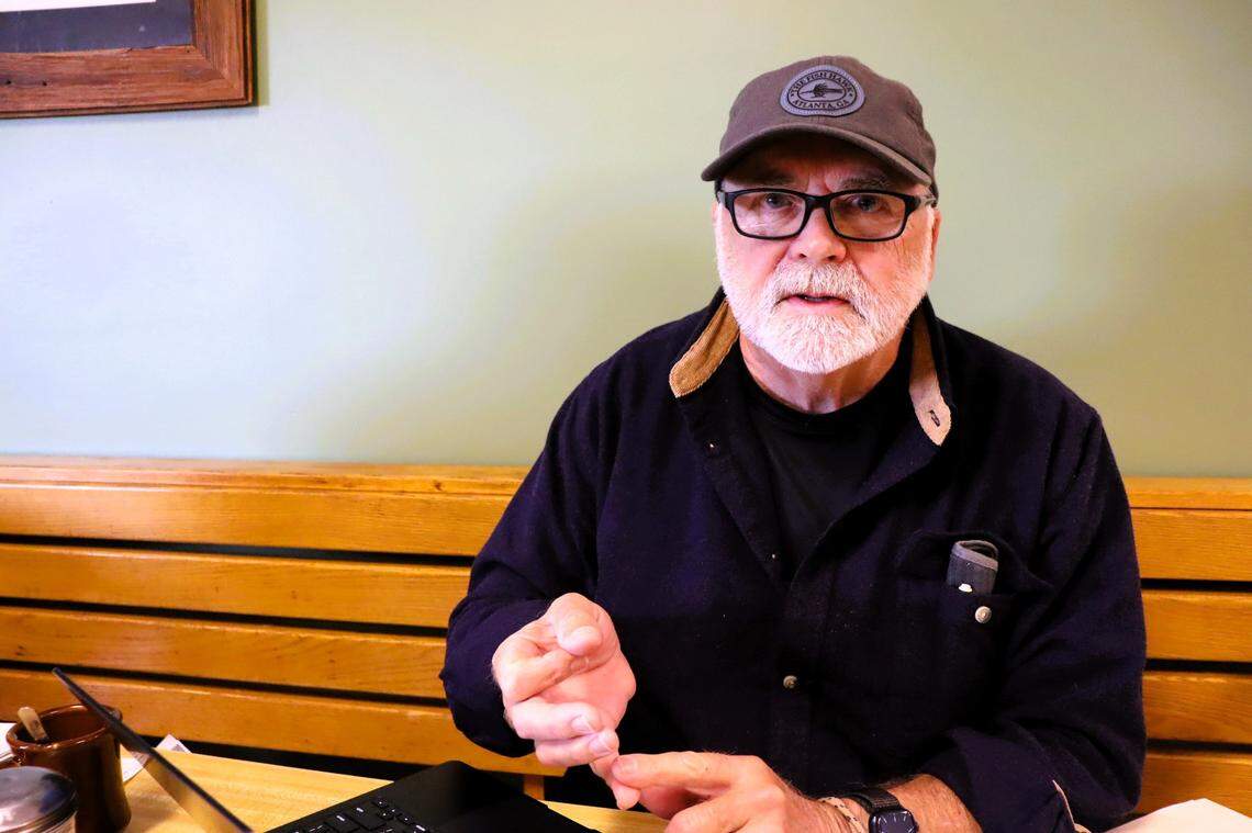 Mike Greenman lists why he opposes Brightmark’s plastic waste plant in Thomaston, Georgia. His biggest concern is chemicals such as benzyne and toluene, byproducts of the plant’s pyrolysis operation.