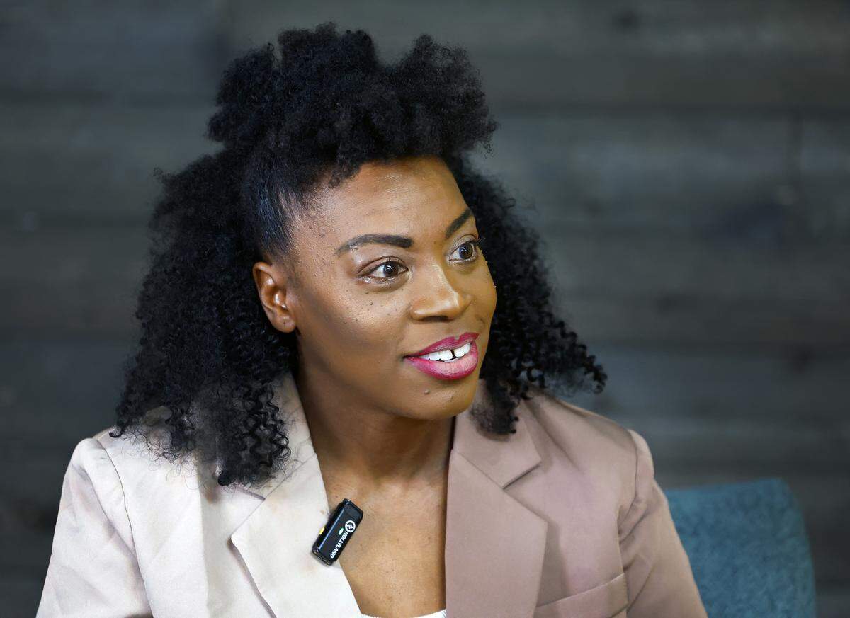 Jaketra Bryant discusses her campaign to be mayor of Columbus during the Ledger-Enquirer’s interview Feb. 13, 2026.