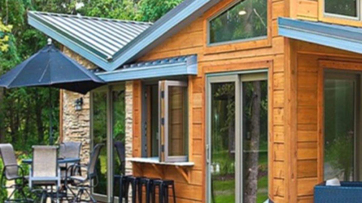 Tiny houses like this one are considered for use in Columbus.