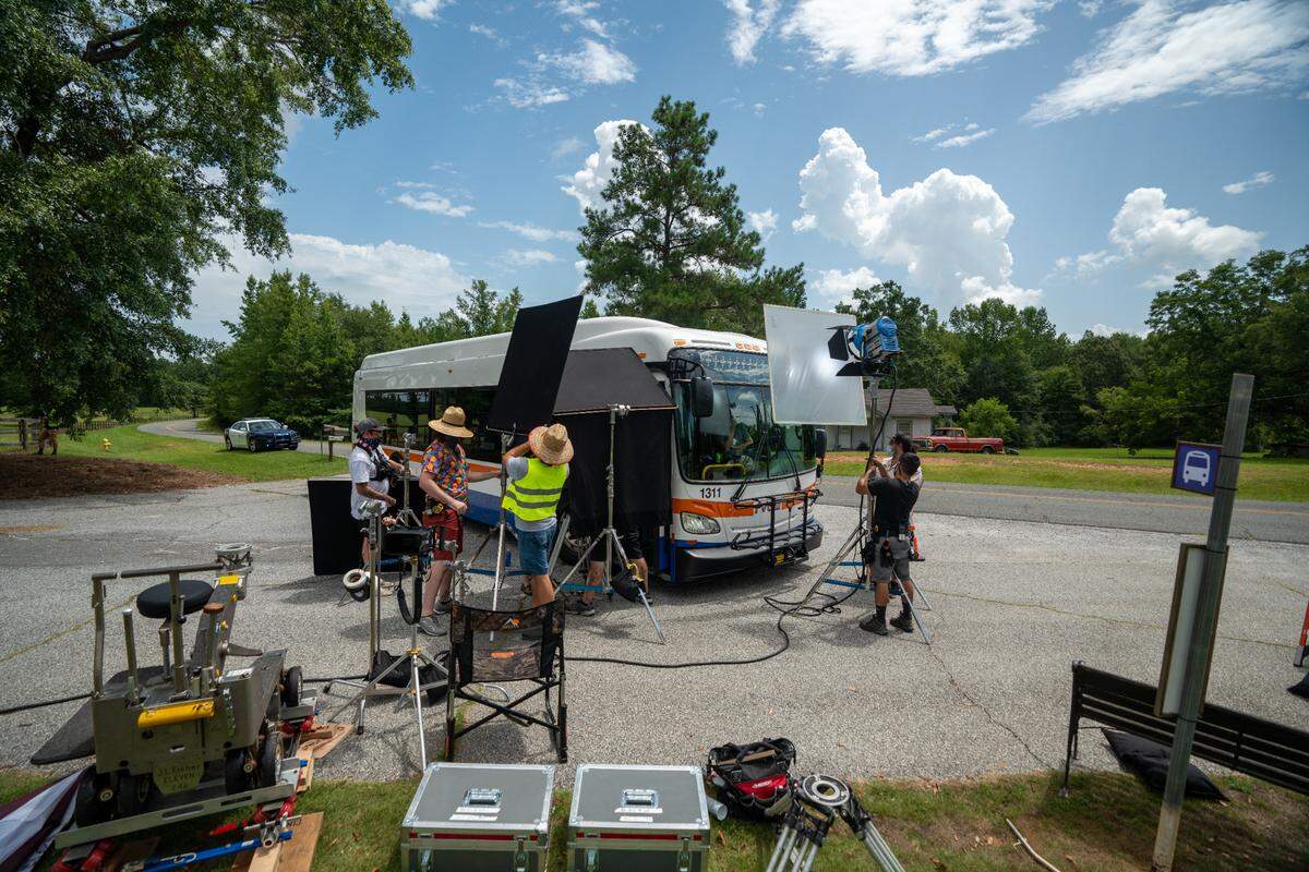 An independent feature film by Mustard Seed Entertainment titled “The Greatest Inheritance” — co-starring and co-produced by Phenix City native Meredith Riley Stewart — wrapped this month after 17 days of shooting at an antebellum home in the Upatoi community of northeast Columbus.