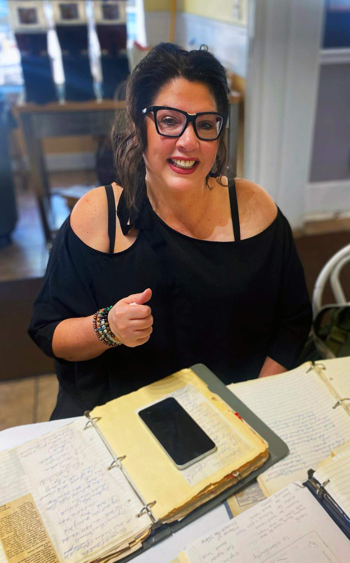 Melinda Weeks Newton talks July 14, 2025, about her Minnie’s Recipe Box channel on YouTube, which will feature videos sharing iconic recipes from Minnie’s Uptown Restaurant in Columbus, including the recipe for Country Captain Chicken.