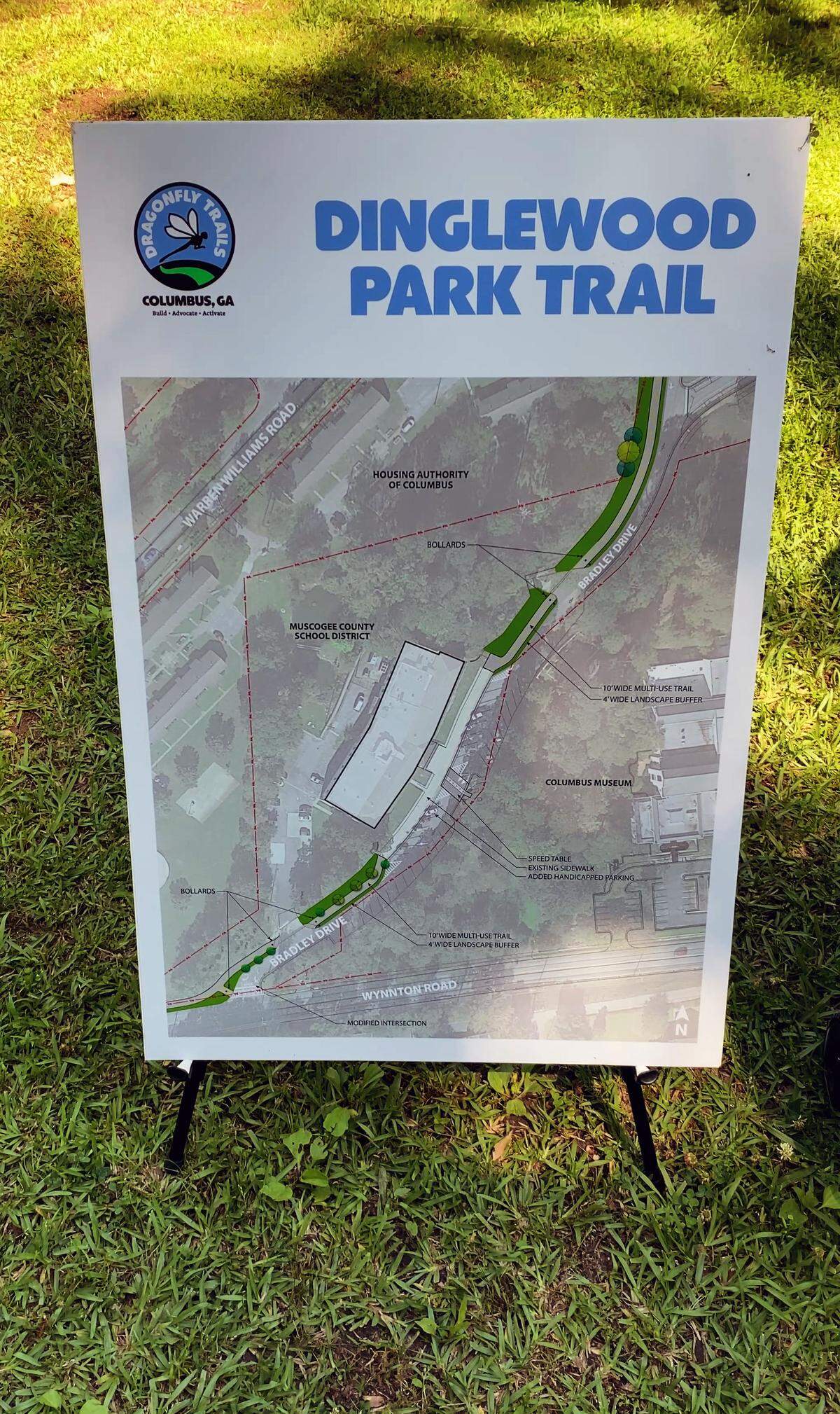 Community leaders broke ground May 15, 2026, on the Dinglewood Park Trail, a $2.2 million project that, when complete, will further activate a green space in midtown Columbus and better connect users to their community, and each other.