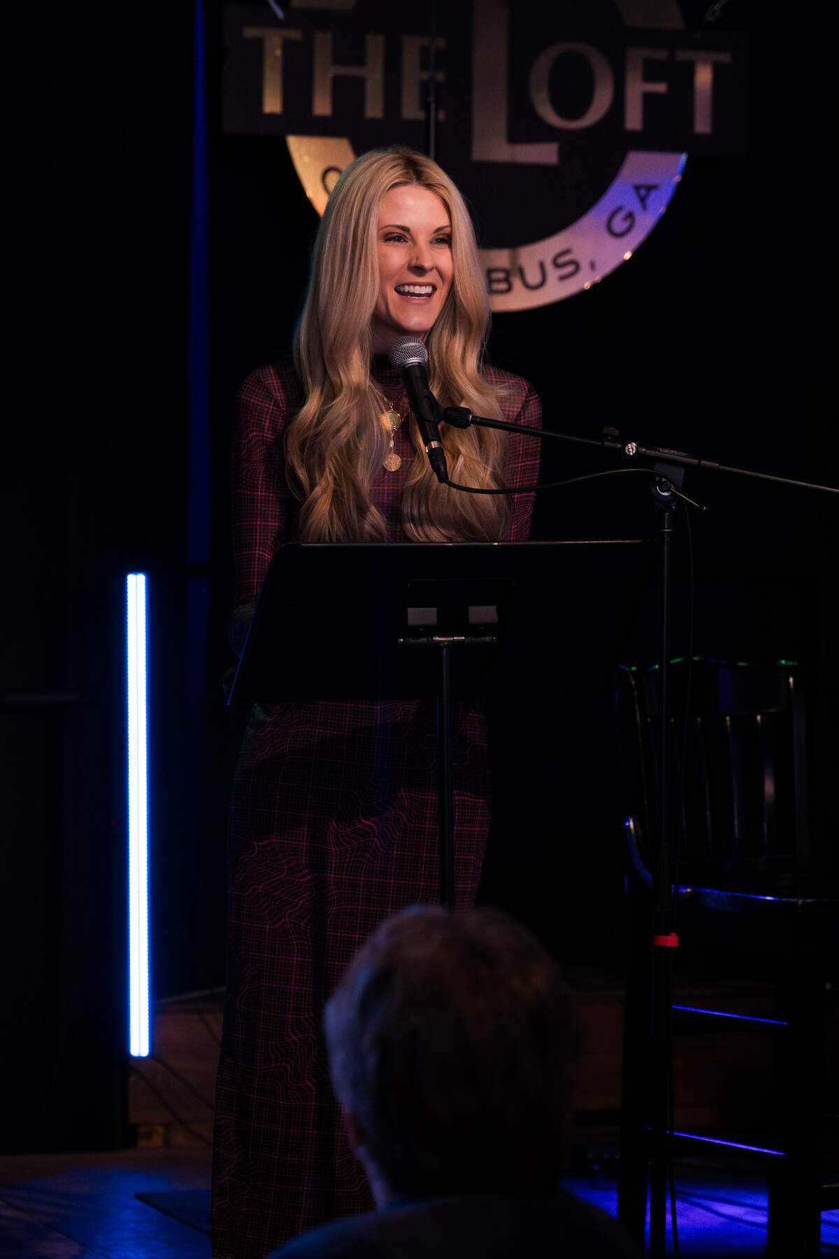 The Columbus Film Office hosted the Columbus Creators Mixer on Feb. 19, 2026, facilitating conversation and connection between storytellers across the creative spectrum, including gaming, music, podcasting and social media content creation. Pictured is Georgia Entertainment president Jezlan Moyet.