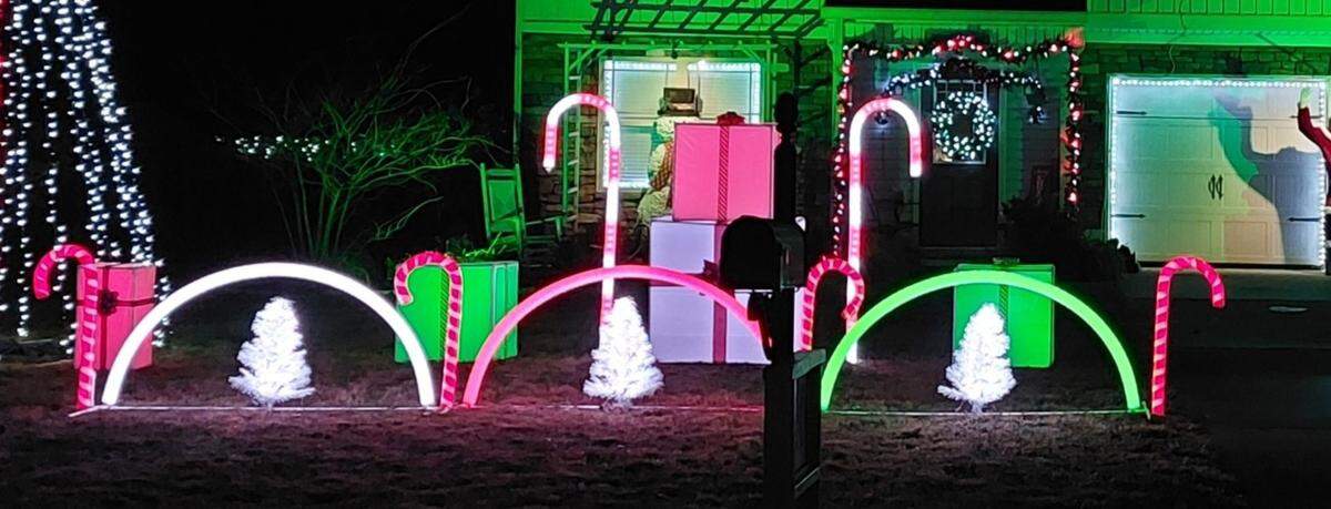 A short trip to Fort Mitchell leads to a unique light show experience.