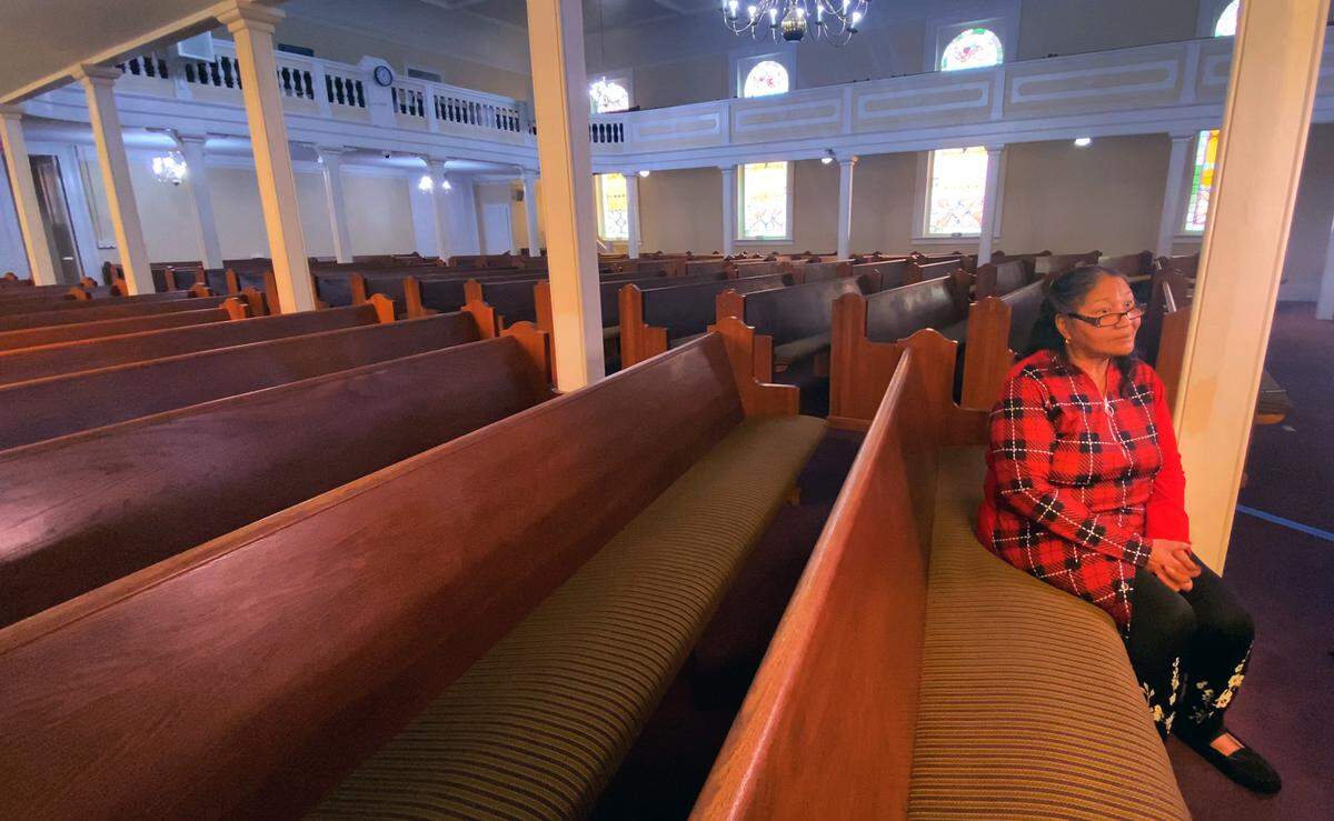 Carolyn Hensley is the church historian at Saint James African Methodist Episcopal (AME) Church of Columbus, Georgia. 02/16/2024