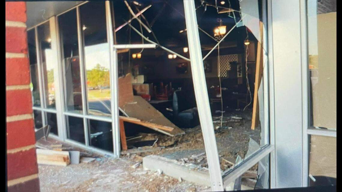 A 30-year-old man is accused of driving his Jeep through the front window of an Alabama restaurant on July 17, according to the Tuscaloosa Police Department.