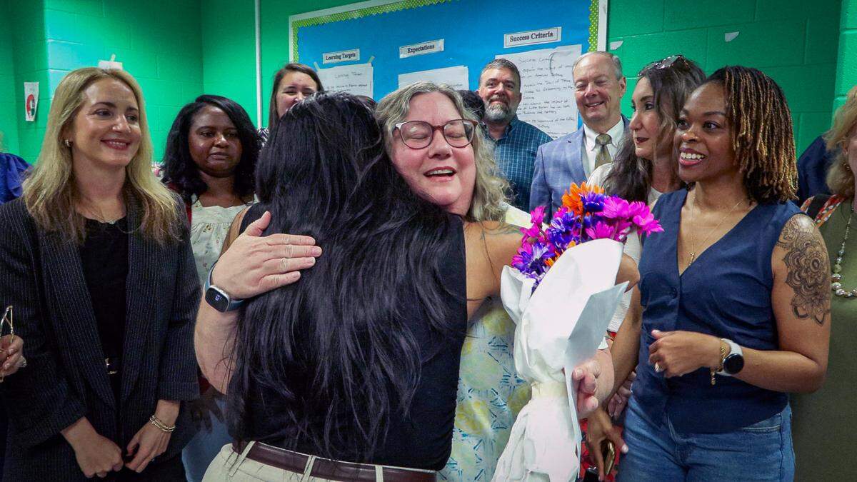 Carolyn Bingham, a fourth-grade English as a Second Language teacher at Martin Luther King Jr. Elementary School, is one of three Muscogee County School District 2026 Teacher of the Year finalists, announced March 27, 2026.
