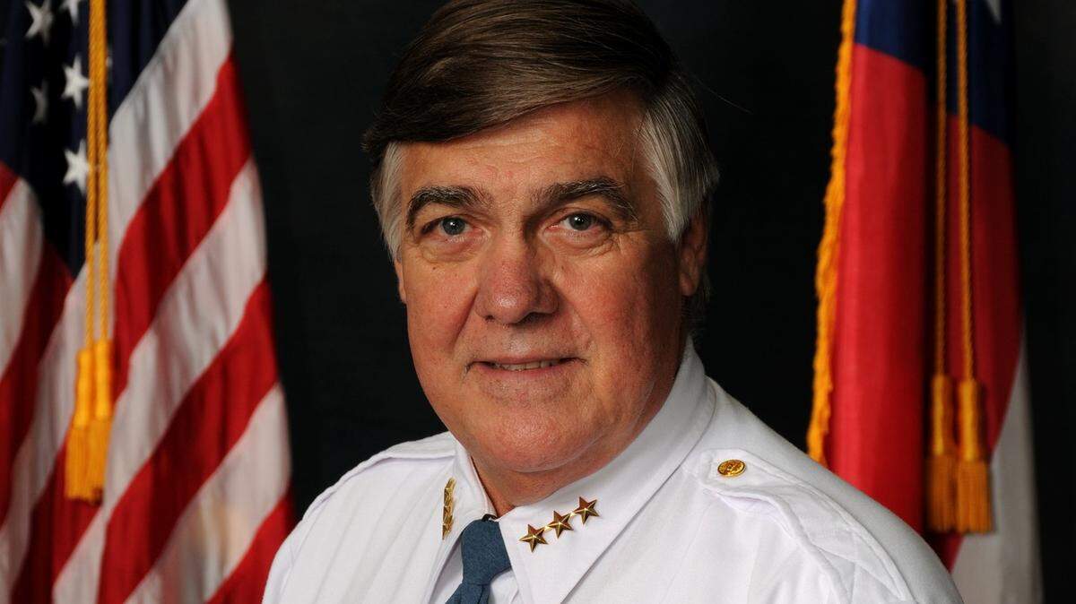 A picture of former Columbus Police Department Assistant Chief Gil Slouchick who passed away Sunday morning.