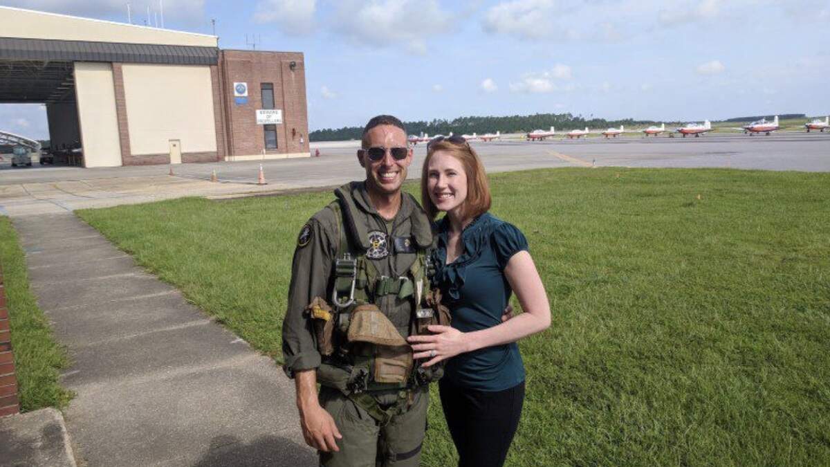 U.S. Marine Capt. John Sax died in an aviation accident June 2022. His wife, Columbus resident Amber Sax, started the Capt Sax Foundation after his death to honor his legacy and continue sharing his story.