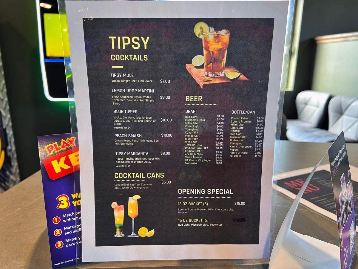 The Tipsy Bar & Grill is located at 1780 Williams Rd. in Columbus, Georgia. 09/04/2024