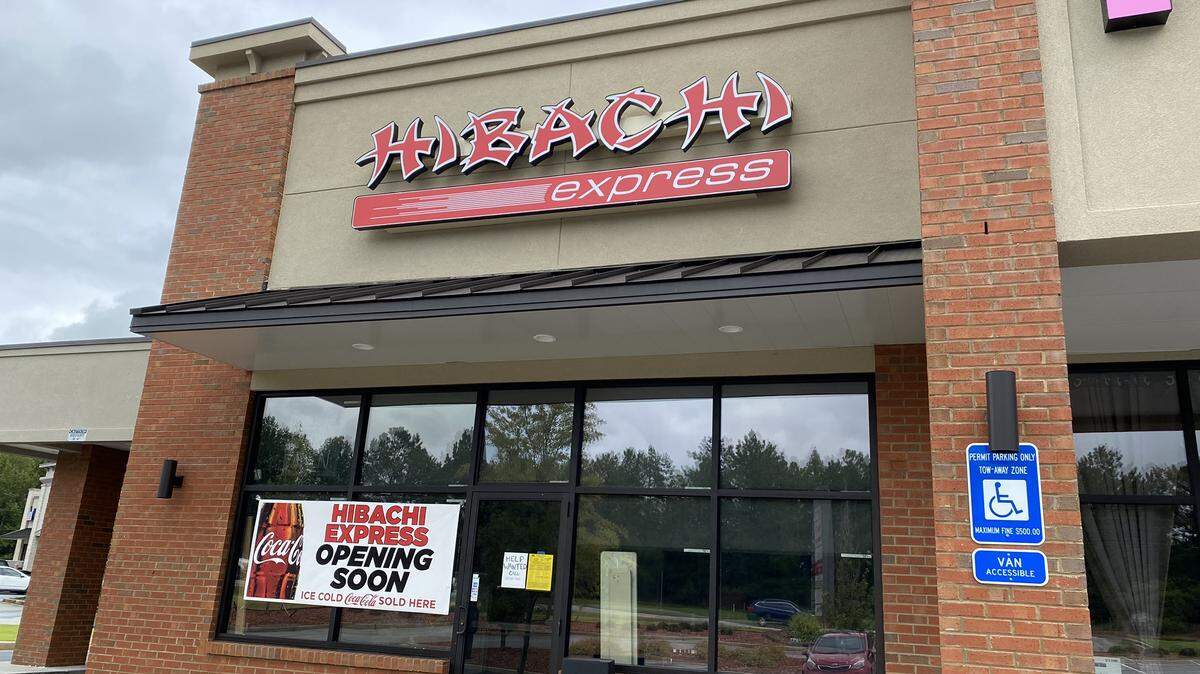 The Hibachi Express restaurant chain will soon open a third location in Columbus at 7450 Blackmon Road, Suite 100, replacing the Blimpie that closed earlier this year.