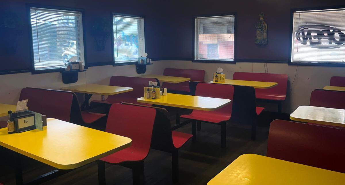 This is the dining area at Burt’s Butcher Shoppe & Eatery is located on Warm Springs Rd. in Columbus, Georgia. 1/30/2025