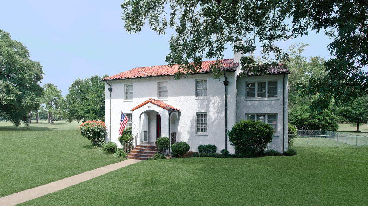 This historic home on Fort Benning’s main post is an example of the privatized military housing that has come under Congressional scrutiny for lead-based paint issues.