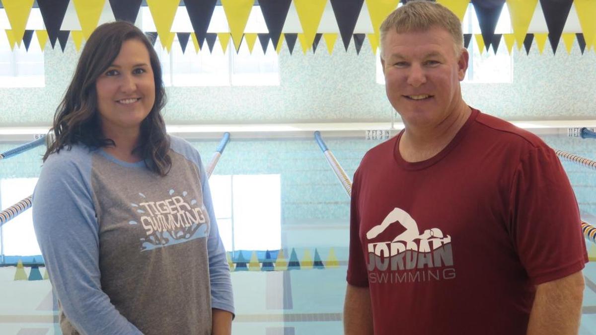 Carver head coach Lauren Freiberg and Jordan head coach Mike McCraine have been selected as Coaches of the Year for their efforts in starting the swimming programs at their respective schools.