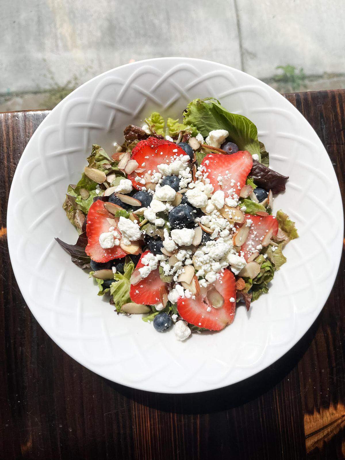 The Food Mill is offering special items for Saturday brunch ahead of Mother’s Day in 2025 including this Spring Harvest Salad.