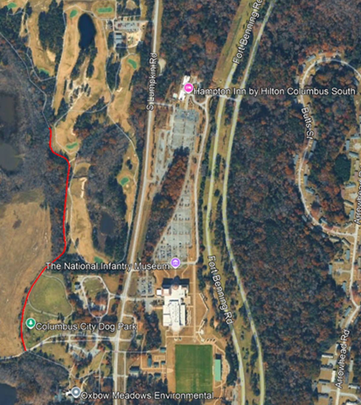 A portion of the Columbus Riverwalk will temporarily close beginning April 15 as work begins to replace a bridge at Oxbow Creek Golf Course. The closure is anticipated to last for a week.