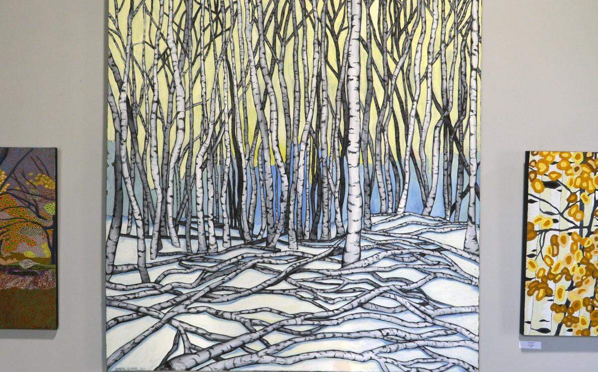 “Wanderlust & Art” features nearly 300 works by Dorota Quiroz, an artist with more than 30 years of professional experience who specializes in large scale works in oils, including murals and portraits.