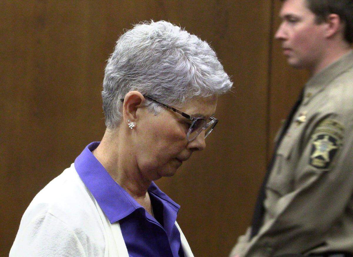 Lucy Bailey, the sister of Danny Jones, read a victim’s impact statement to the court Thursday morning during a hearing for Darnel Lamar Piett and Cadirus Latrell Walker. 04/13/2023