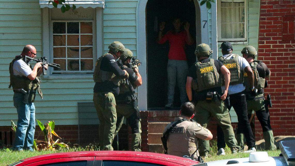 Why more than a dozen law enforcement units responded to this house in Columbus