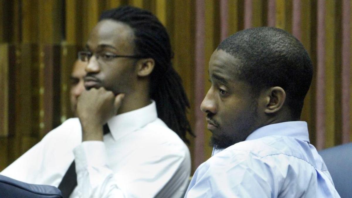Danteviouse J. Doleman, left, is serving two life sentences for his role in Charlie Artis’ Jan. 5, 2012, fatal shooting and for other crimes committed in the company of Edward Lee and Demetrice Scott, not pictured.