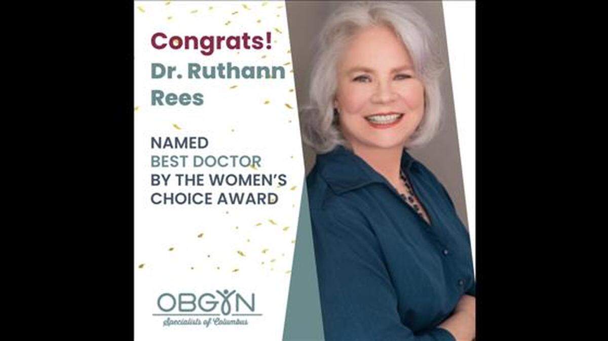 Columbus OB/GYN Ruthann Rees was recognized as one of the best doctors in the country.