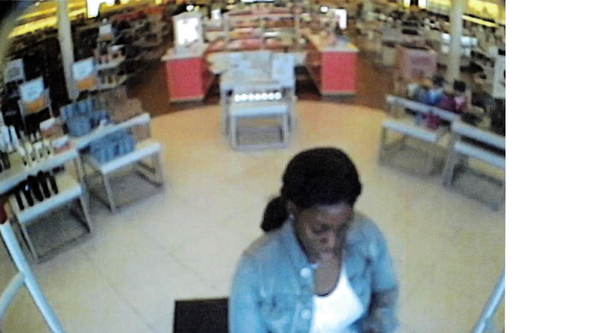 One suspect is described as being a black woman around 20-29 years of age. She is about 5-foot-7. She was wearing a a blue denim jacket, a white t-shirt and black jeans.
