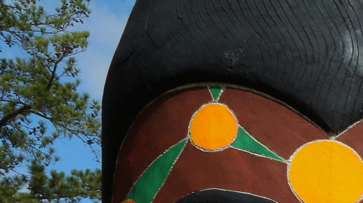 Pasaquan sculptures after restoration 