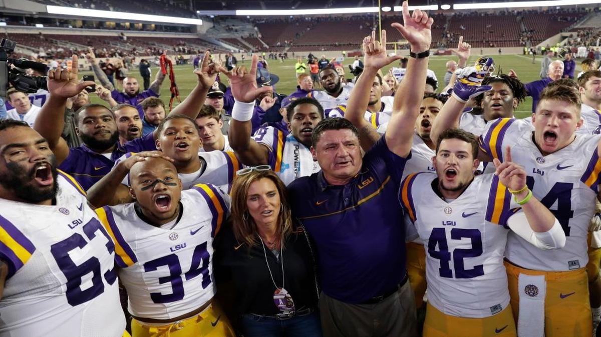LSU head coach Ed Orgeron saw a bonus in his contract kick in on Wednesday